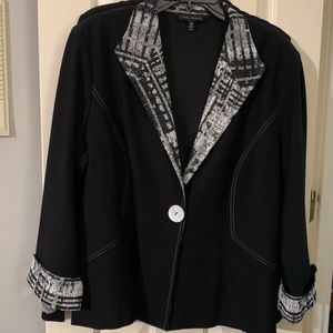 Ming Wang knit jacket